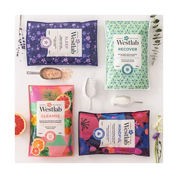Westlabs-Recover-Epsom-Salts-with-White-Willow-Eucalyptus-1kg Westlab's Recover Epsom Salts with White Willow & Eucalyptus