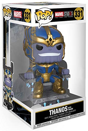 Funko Pop Marvel: Thanos on Throne Collectible Figure, Multicolor - //coolthings.us