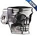 Kruzer Kaddy Kruzer Kustom Kaddy Chrome Skull Motorcycle Cup Holder HANDLE BAR Mount
