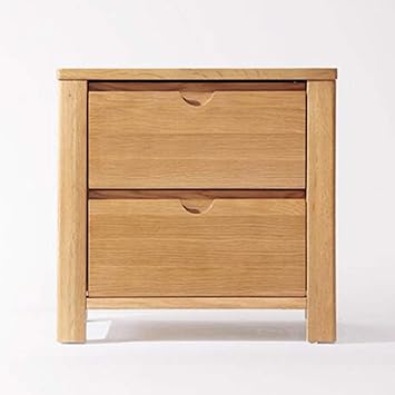 Amazon Com Glj Nightstand Ljjl Bedside Table Nordic Simple Solid Wood Color Small Cabinet Bedroom White Oak Bedside Storage Storage Double Color Storage Color A Furniture Decor