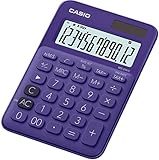 Casio MS-20UC-PL Colorful Calculator MS20UC Purple