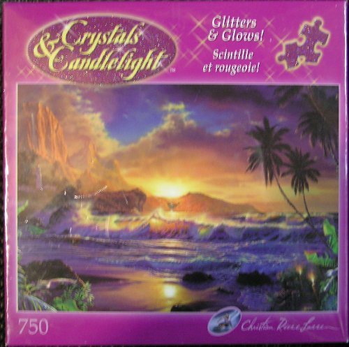 Crystals and Candlelight Beyond Hana's Gate: 750 Piece Puzzle by Christian Riese Lassen