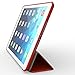 KHOMO iPad mini 1 2 3 Case - Dual Series - Ultra Slim Red Cover with Auto Sleep Wake Feature for Apple iPad mini 1st, 2nd and 3rd Generation