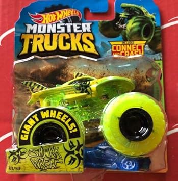 hot wheels monster truck shark wreak