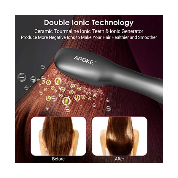APOKE-3-in-1-Hair-Dryer-Brush-Straightener-Brush-Professional-1200W-Powerful-Ceramic-Tourmaline-Ionic-One-Step-Hot-Air-Brush-3-Heat2-Speed-Hair-Dryer-and-Styler-for-All-Hair-Types APOKE 3 in 1 Hair Dryer Brush & Straightener Brush, Professional 1200W Powerful Ceramic Tourmaline Ionic Hot Air Brush…