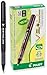 Pilot VBall BeGreen Liquid Ink Rolling Ball Stick Pens, Extra Fine Point, Black Ink, 12-Pack (53206)