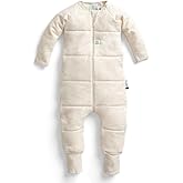 ergoPouch Sleep Onesie 2.5 TOG – Warm Baby Romper & Sleep Layer with Full-Zip, Guarding Against Blankets, Breathable & Movement-Friendly, Ideal for Transitional Sleeping (4-5 Years, Oatmeal Marle)