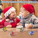 Tcvents 12 Pack Diecast Metal Helicopter Toy Gift for Kids Boys 3-8 Birthday view 6