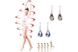 DIOWUS 2 Pairs Lymphvity Therapy Earrings For Women, Histone Lymphatic Germanium Earrings Earrings, Lymphatic Acupuncture Earrings, Lymph Drainage Earrings Jewelry Gifts