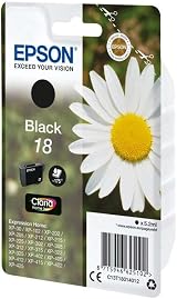 Epson 18 Black Daisy Claria Home Ink Cartridge - Genuine view 3