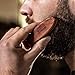 ZilberHaar Beard Brush Grooming Kit - Stiff Bristles Boar Bristles - Ideal for Medium to Long, Thick Beards - Distributes Balm & Oil for Growth/Styling - With Brush Cleaning Tool