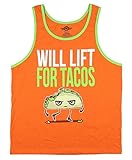 Will Lift For Tacos Graphic Tank Top