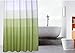 Popeven Fabric Shower Curtain Green Polka Dot Decorative Shower Curtains for Bathroom Waterproof Mildewproof Polyester Curtain Set Hooks 72x72 Inch