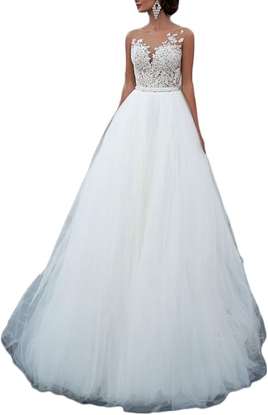 vestidos de novia en amazon