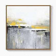signwin Framed Canvas Wall Art Abstract Color Canvas Prints Home Artwork Decoration for Living Room,Bedroom - 16x16 inches