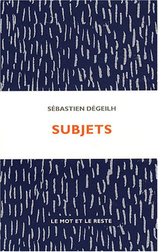 Subjets