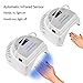 MINI LOP 64W Rechargeable Pro LED Gel Nail UV Light UV LED Nail Lamp Cordless Led Light for Nails(White)
