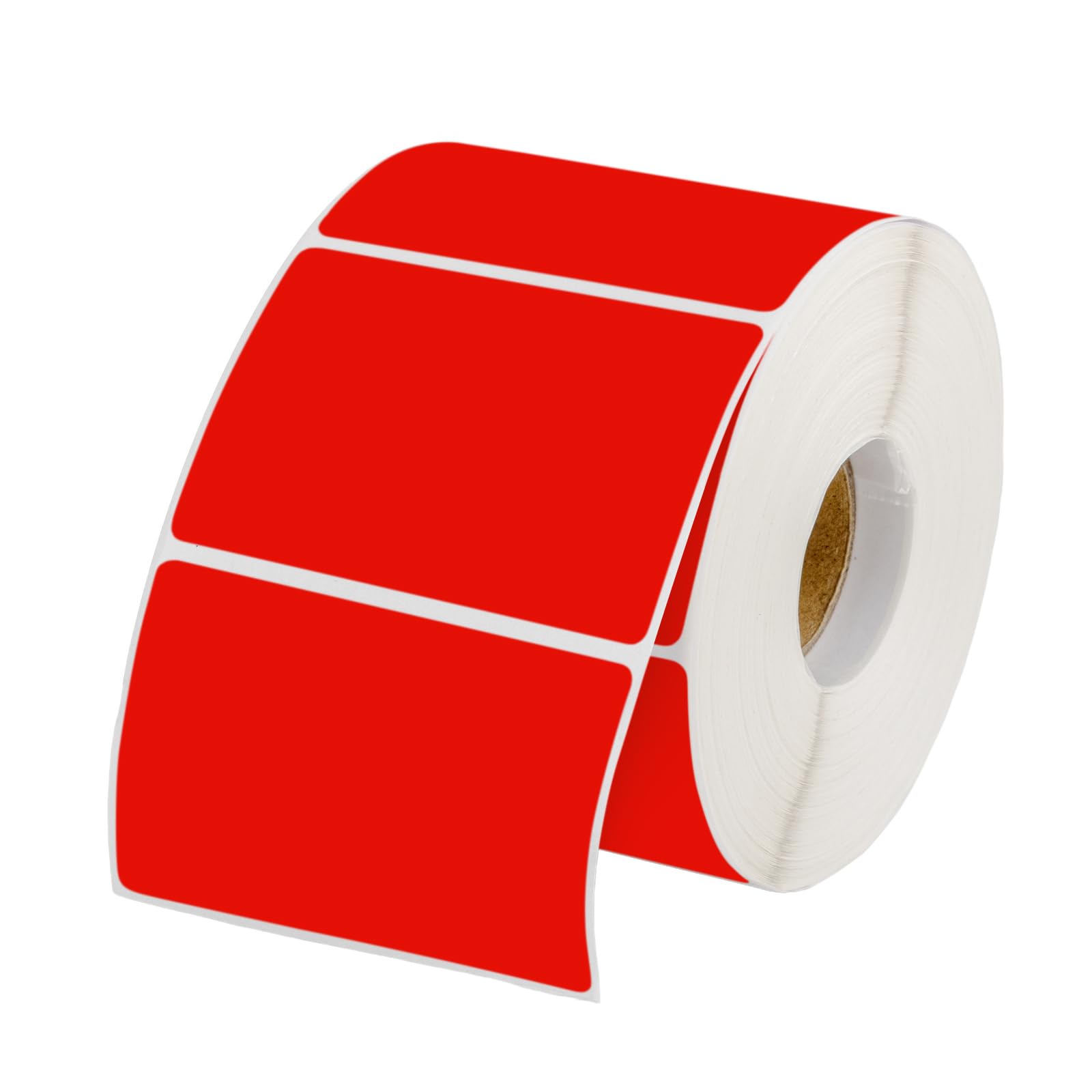 800 PCS Color Direct Thermal Labels 1.5" x 2.25" Thermal Stickers Paper for Barcodes, Address, Consignment, Compatible with Zebra, Rollo, Godex