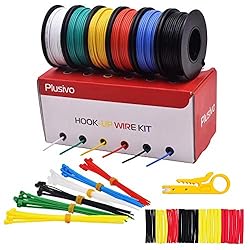 22 AWG Solid Core Wire Kit – 22 Gauge PVC Coated