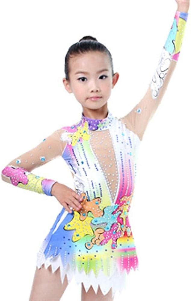 SupShop Robe de Patinage Artistique de Justaucorps de ...