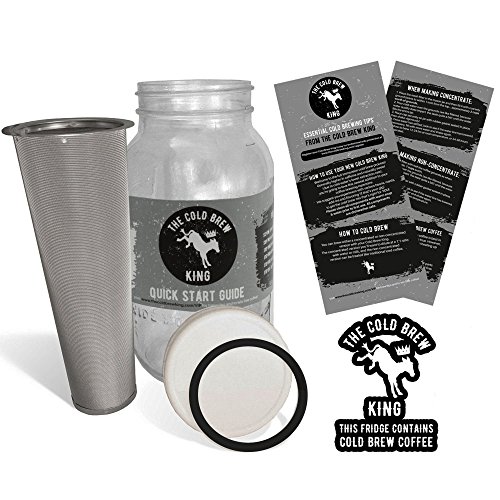 Home Cold Brew Starter Kit By The Cold Brew King For Brewing Large