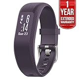 Garmin (010-01755-11 vivosmart 3 - Small/Medium, Purple with 1 Year Extended Warranty