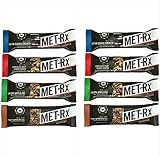 MET-Rx Big 100 Colossal Meal Replacement Bar Variety Bundle; 8 Assorted (2 of Each Flavor) 3.52 Ounce Bars