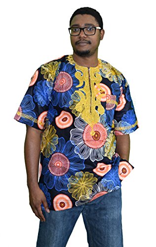 Authentic African Ankara Dashiki- Galaxy - Image 3