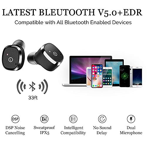 4 KNGUVTH+Headphones+Microphone+Sweatproof+Compatible