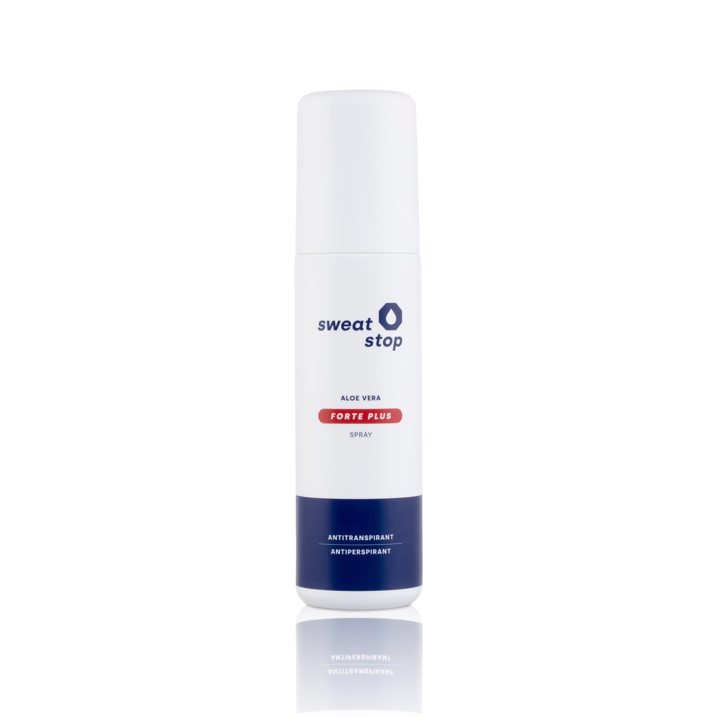 SweatStop Aloe Vera FORTE PLUS Antiperspirant Underarm Spray 100ml against VERY Heavy Sweating – Anti-Sweat Antiperspirant Deo for Him & Her