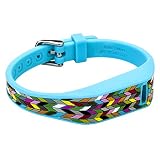 Fitbit French Bull Flex Band with Chrome Clasp - Blue