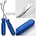 Auto Trim Removal Tools Kit Set of 4 pcs, SourceTon Car Panel Dash Radio Removal Installer Stainless Steel Pry Tools Kit, Fastener Remover Pry Bar Scraper for Door Trim Molding Dash Panel