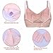 DAISITY Womens Seamless Sleep Nursing Bra for Breastfeeding Clip Down Maternity Bras Pack of 3 Color Black Beige Pink Size S