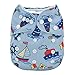 ALVABABY New Design Reuseable Washable Pocket Cloth Diaper Nappy + 2 Inserts YA126