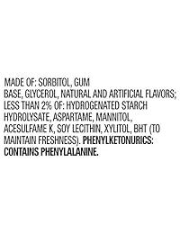 Orbit Chicle sin azúcar