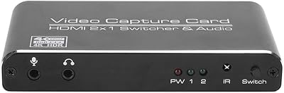 Leftwei USB 3.0 HDMI Video Capture Card 4K 60Hz HD 1080p Loop Out Plug and Play