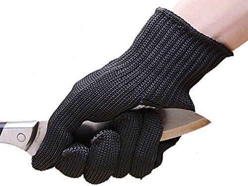 Cut Resistant Working Gloves With Stainless Steel Wire Protective safety gloves for fingers.