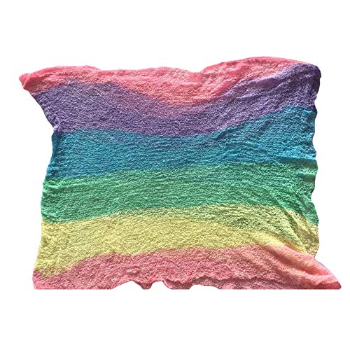 Rainbow Newborn Wrap Stretch, Baby Photography Props Picture Session Photo Shoot