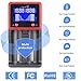 UltraFire Universal Battery Charger,H2,Portable Travel Speedy smart charger for 12.V/3.7V Rechargeable Batteries,1000mA Fast Car charger Powered 18650 charger for AA/AAA Li-Lon NiMH C CR123A and More