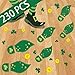jollylife 504PCS St. Patrick's Day Decorations Leprechaun Footprints Floor Decals - Shamrock Gold Coin Party Decorations Stickers