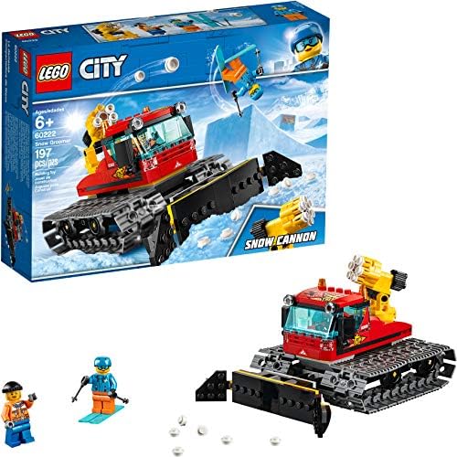 LEGO City Great Vehicles Snow Groomer 60222 Building Kit