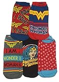 DC Comics Wonder Woman 5 Pack Ankle Socks