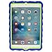 Gumdrop Cases Hideaway Stand for Apple iPad Mini 4 (Late 2015) A1538 A1550 Rugged Tablet Case Shock Absorbing Cover, Royal Blue/Lime