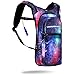 Vibedration Festival Hydration Pack | 2L Water Capacity | Rave Hydration, Festival Fashion, Hiking & Camping (Galaxy - Classic)
