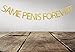 Fecedy Gold Same Penis Forever Banner for Bridal Shower bachelorette party decorations