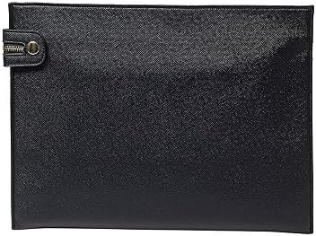 Jia Hu 1Pc Leather Slim Laptop Sleeve Notebook Envelope Briefcase Tablet Case Document Organizer