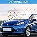 mixigoo Car Windshield Sun Shade - Car Sun Visor UV Protector Foldable Sunshade for Car SUV Trucks Minivans Blocks UV Rays Keep Your Vehicle Cool