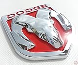 PartsTo Front Hood Grille or Rear Trunk Emblem Badge for Dodge Charger Challenger Stratus