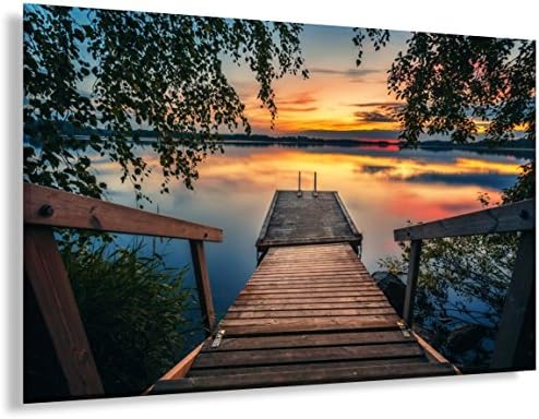 Large Wall Art Poster – Beautiful Home Decor Landscape Print of Aulanko Forest Park in Finland for Living Room, Kitchen, Bedroom & Office - an Inspiring Story Included - 23.6 X 15.7 Inches