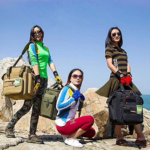 AMRT Angeltasche Angeltasche große Schultertasche Einzelne Tasche Multifunktionale Outdoor Sports Tasche für einfachen… – Bild 6